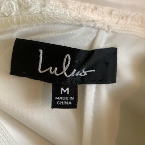 Lulu’s Size M Love Potion White Halter Maxi Dress - Picture 11 of 11